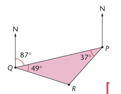 Original Chapter 34 sketch of three hills with angle labels